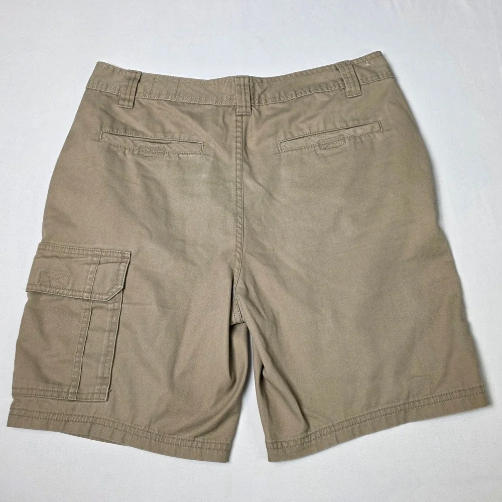 Red Head Brand Co Cargo Shorts Mens 32 Tan Khaki Organic Cotton Utility Outdoor - Picture 5 of 5